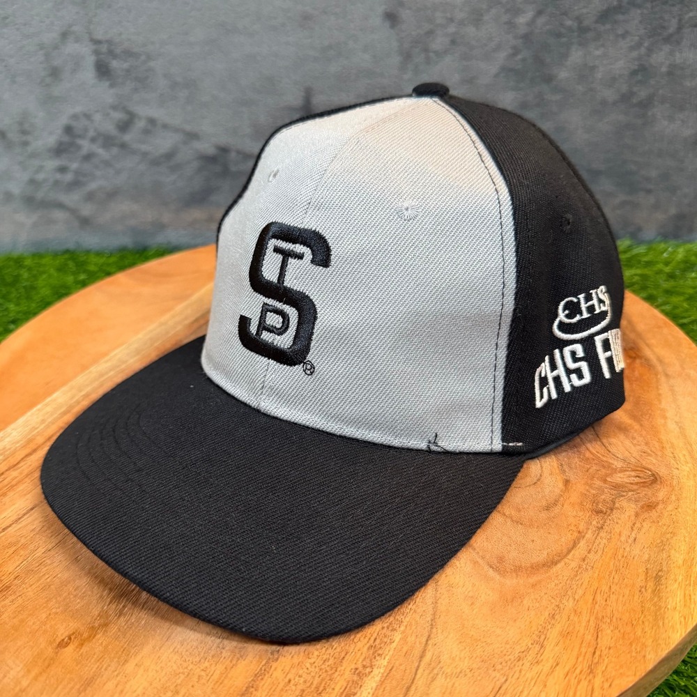 St Paul Saints Baseball Hat STP Logo CHS Field Grey Black Adjustable Cap Mens